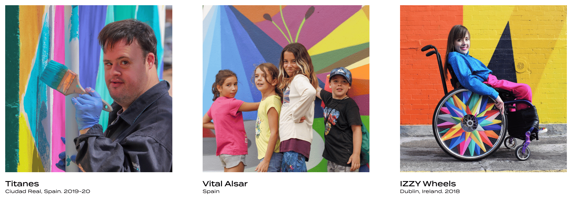 Color Day Miami mural Okuda San Miguel schools