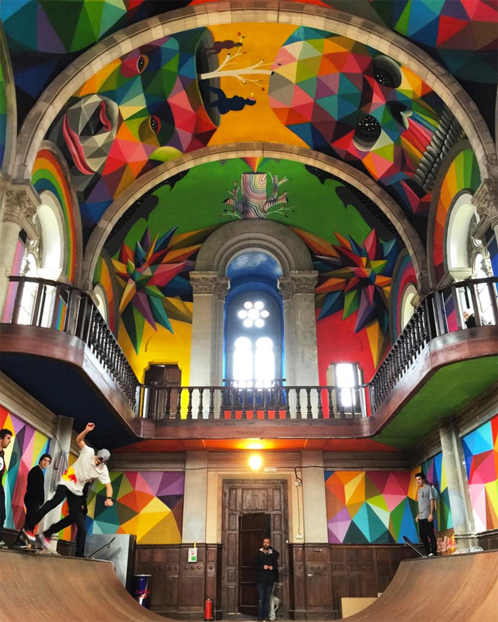 What Happens When a Wall Becomes a Welcome Mat? The Bold Murals of Okuda San Miguel